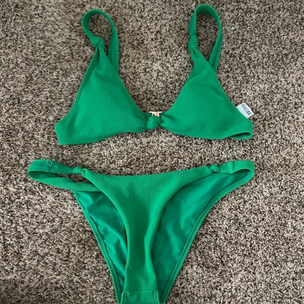 Paper Heart Green bikini set